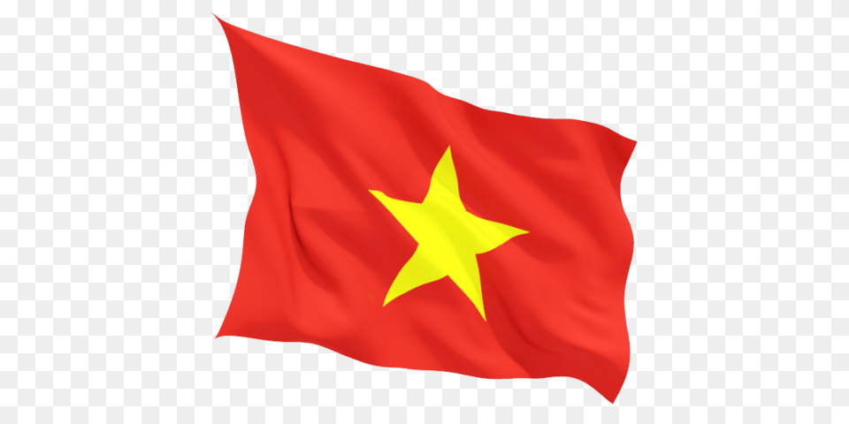 Vietnam Flag Wave Transparent, Vietnam Flag Free Png
