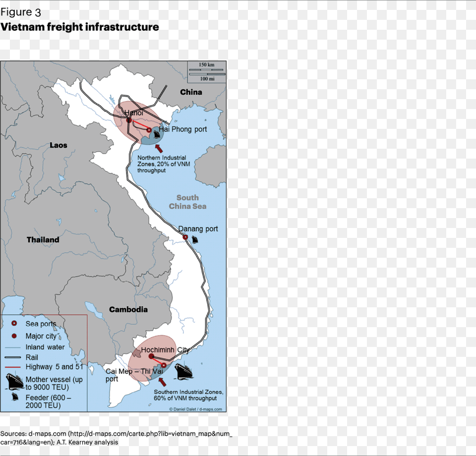 Vietnam Freight Infrastructure Atlas, Chart, Map, Plot, Diagram Free Png