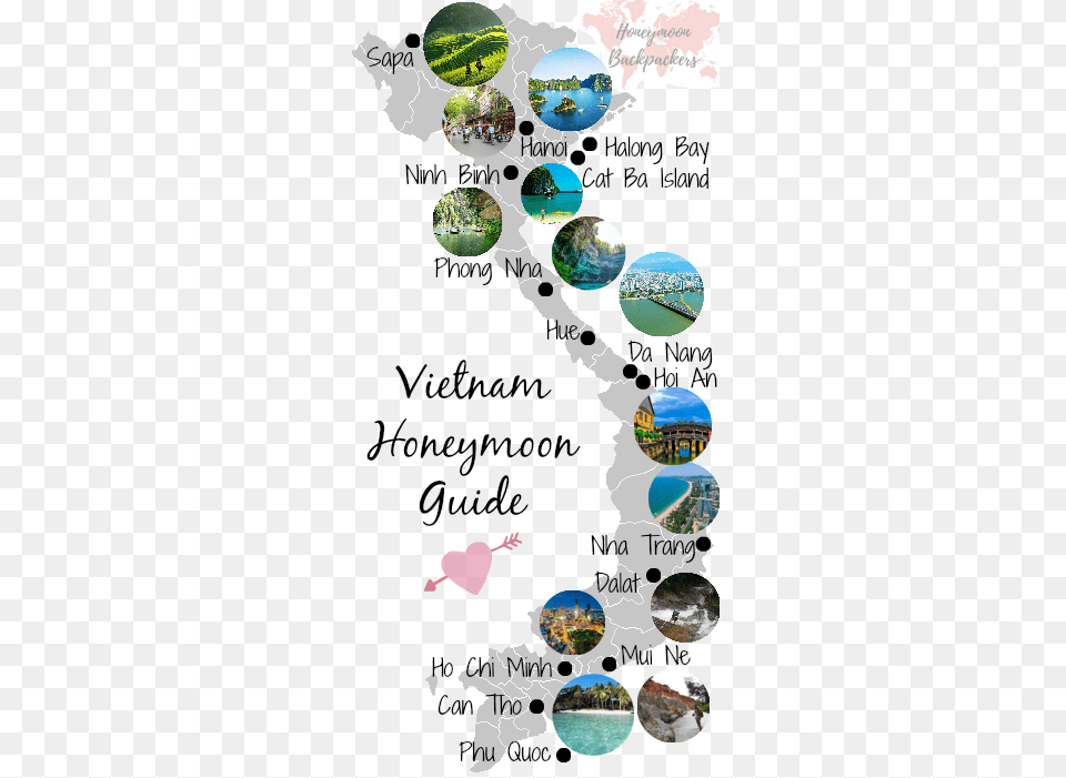 Vietnam Honeymoon Itinerary Halloween Multi Dots Gift Stickers, Sphere, Art, Collage, Adult Png Image