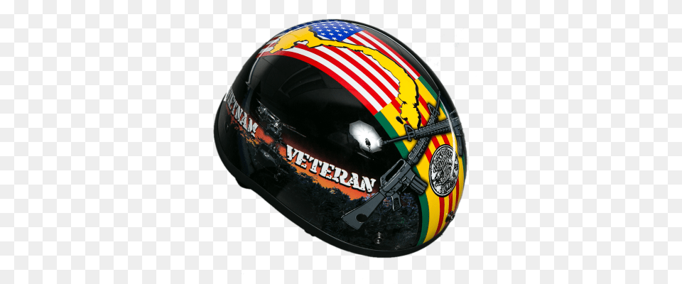 Vietnam Veteran Motorcycle Helmet, Clothing, Crash Helmet, Hardhat Free Transparent Png