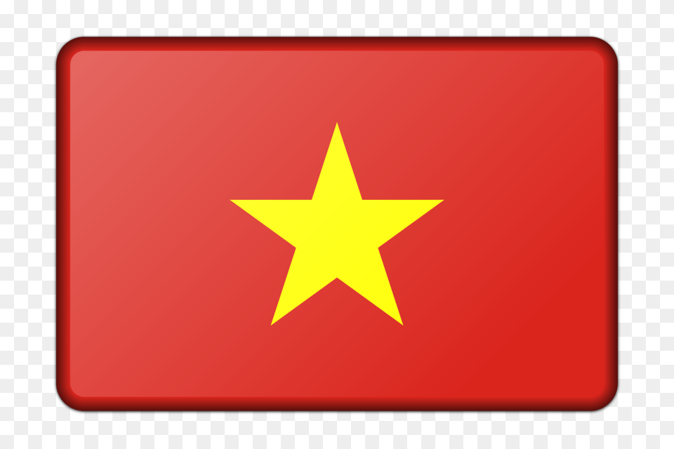 Vietnam War Flag Of Vietnam South Vietnam Indochina Wars, Star Symbol, Symbol Png
