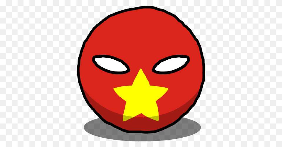 Vietnamball Countryballs Vietnam Vietnamese Communism, Face, Head, Person, Symbol Free Png Download