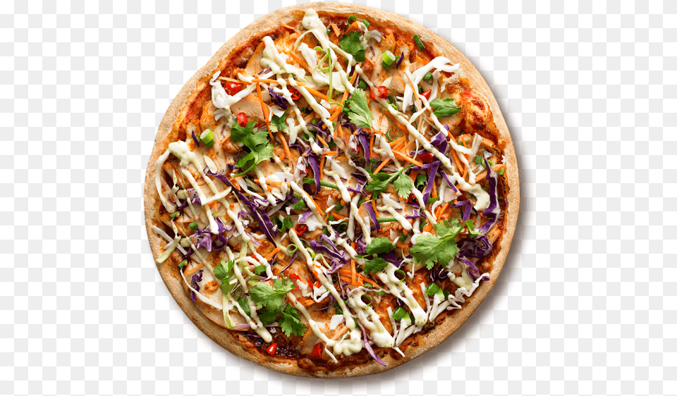 Vietnamese Chilli Chicken Crust, Food, Food Presentation, Pizza Free Png Download