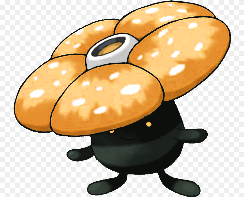 View 045 Pokemon Vileplume, Bread, Food, Fungus, Plant Free Transparent Png