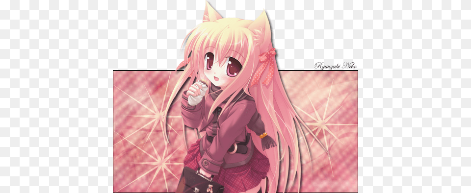 View Anime Muy Kawaii Neko, Publication, Book, Comics, Adult Free Png Download