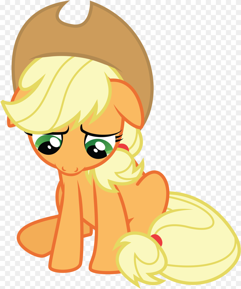 View My Little Pony Applejack Standing, Face, Head, Person, Baby Png