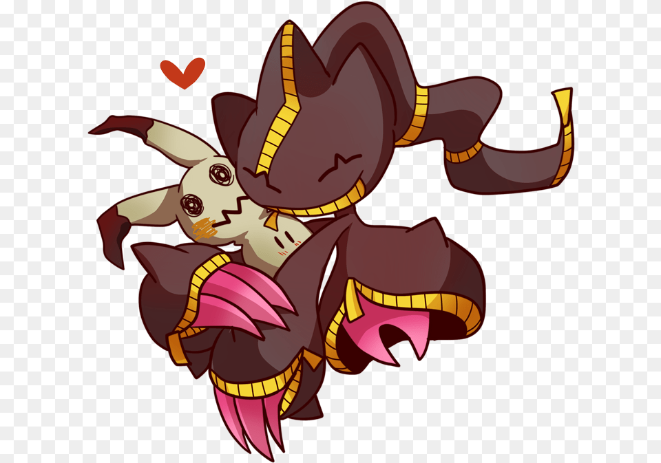 View Pokemon Mimikyu And Banette, Cartoon, Baby, Person Png Image