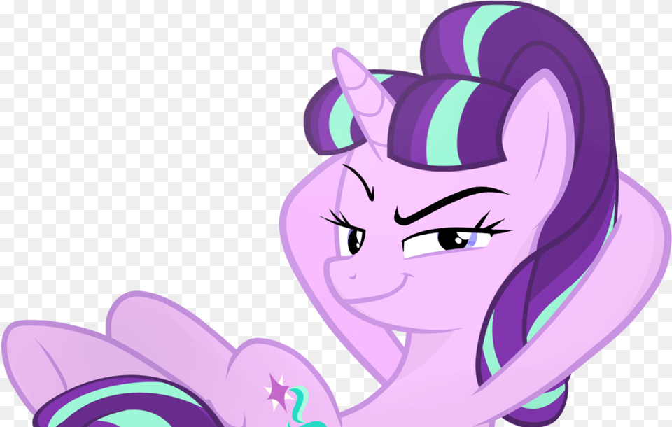 View Starlight Glimmer Sitting, Purple, Baby, Person, Cartoon Free Transparent Png