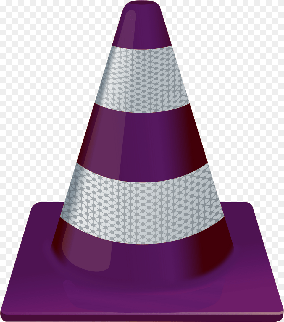 View Vlc Logo Clothing, Cone, Hat, Birthday Cake Free Transparent Png