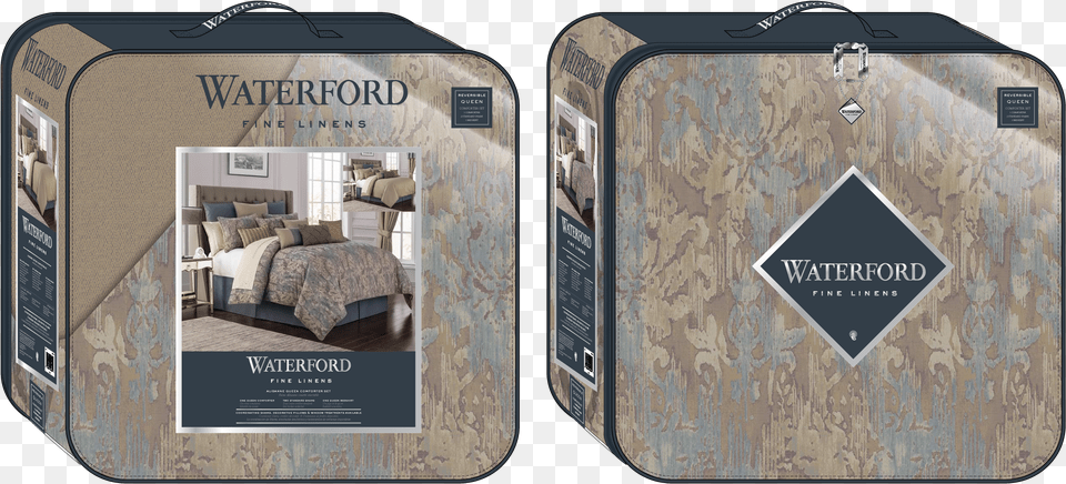 View All Comforter Set Packaging, Baggage, Suitcase, Bed, Furniture Png Image