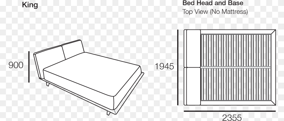 View All Configurations Bed Head Dimensions, Furniture Free Png