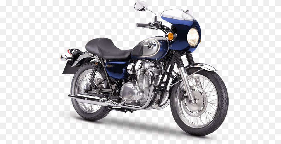 View All Features Kawasaki W800 Cafe Racer, Machine, Motorcycle, Spoke, Transportation Free Transparent Png