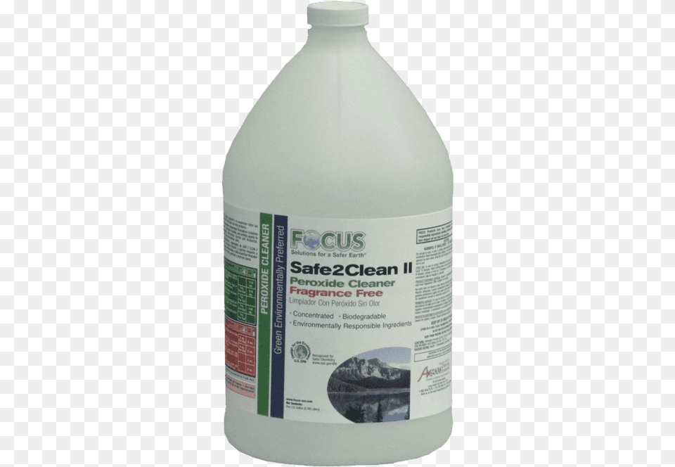 View All Focus Safe2clean Peroxide Cleaner Concentrated 1 Gallon, Bottle Free Png