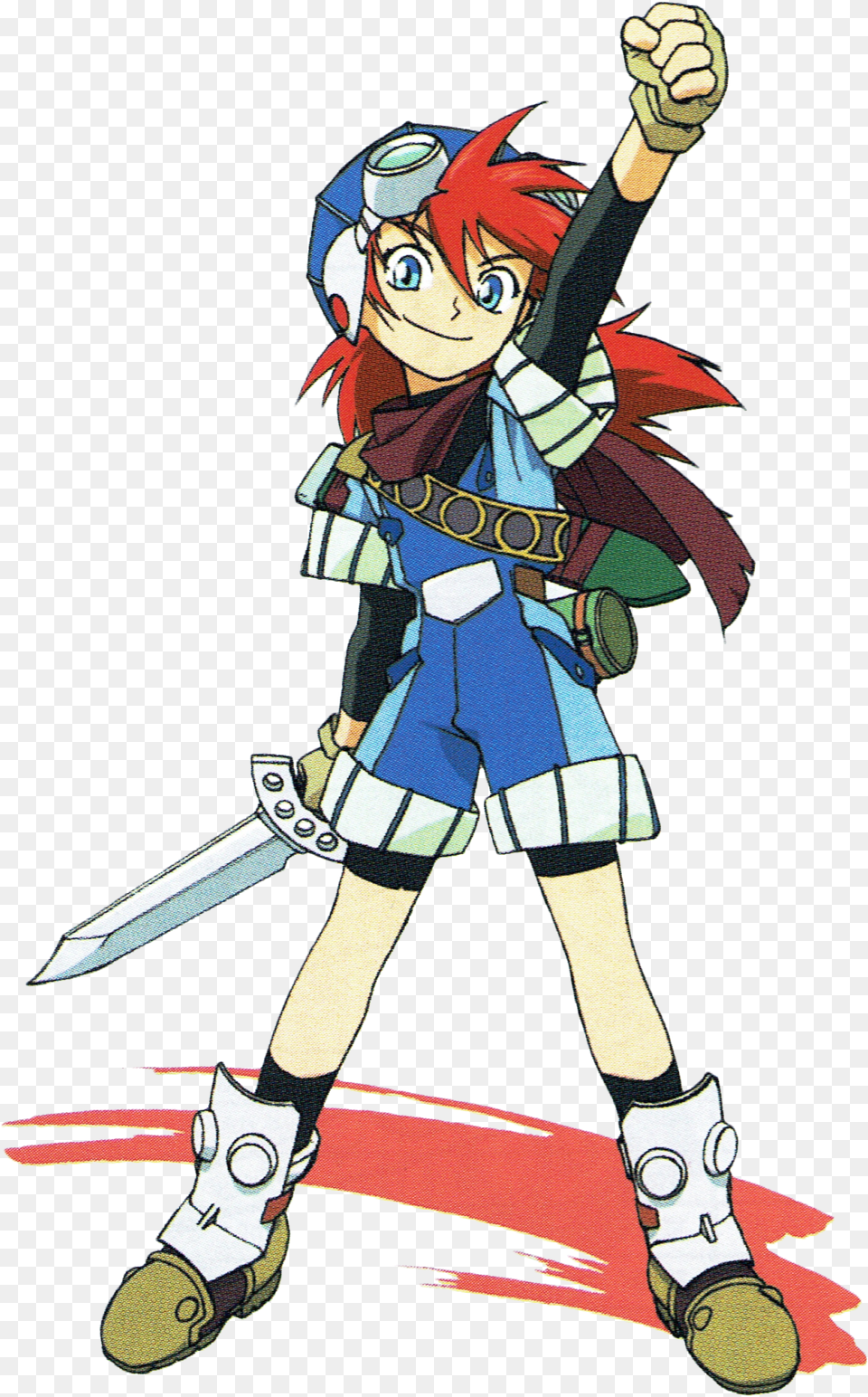 View Attached Grandia I Hd Remaster, Book, Comics, Publication, Person Png Image