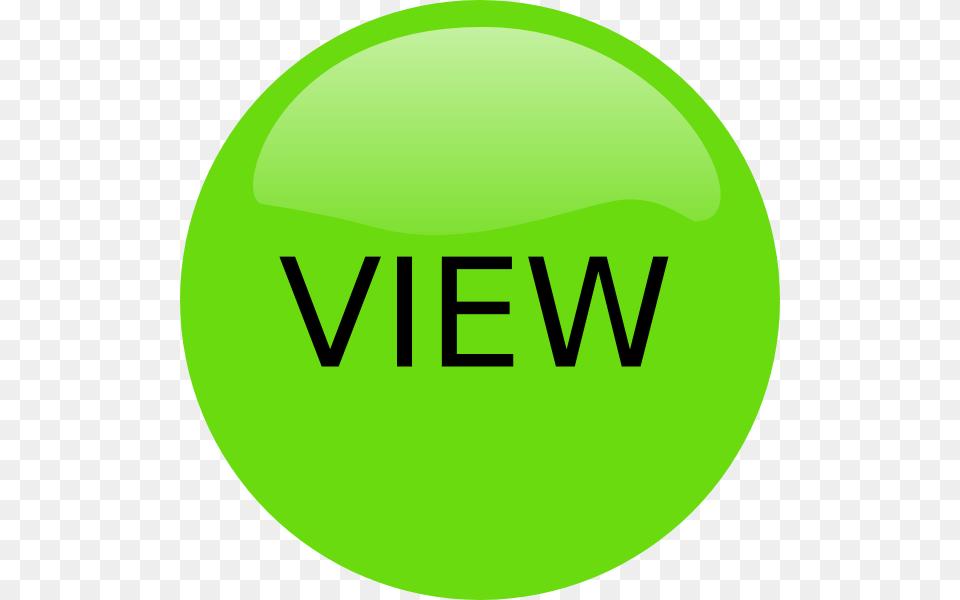 View Button Clip Art At Clker View Button Image Icon, Green, Logo, Disk Free Png