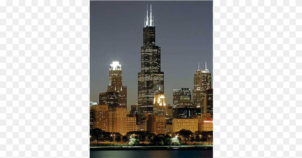 View Case Study Chicago, Architecture, Building, Landmark, Tower Free Png Download