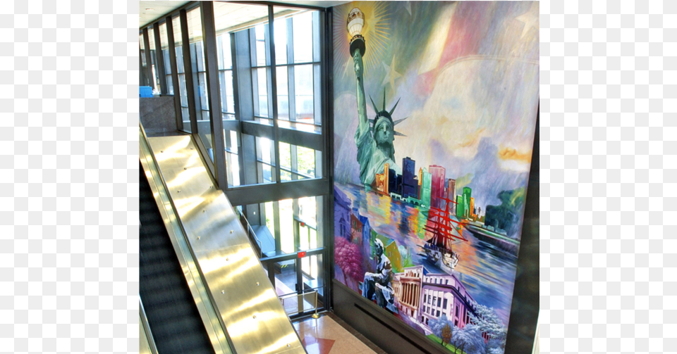 View Case Study Painting, Art, Handrail, Housing, Architecture Free Png Download