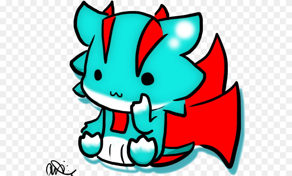View Chibi Salamence By Chibbur, Baby, Person Free Transparent Png