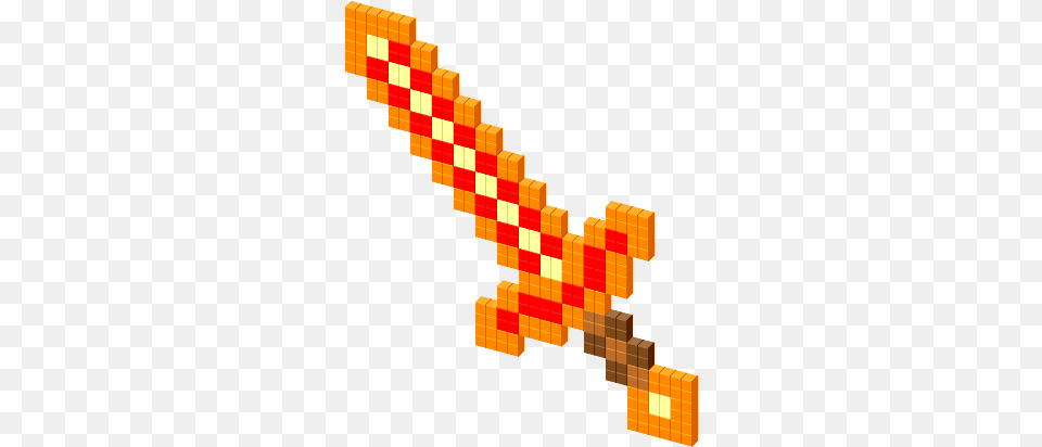 View Cursor On T Shirt Minecraft Fire Sword, Toy Png