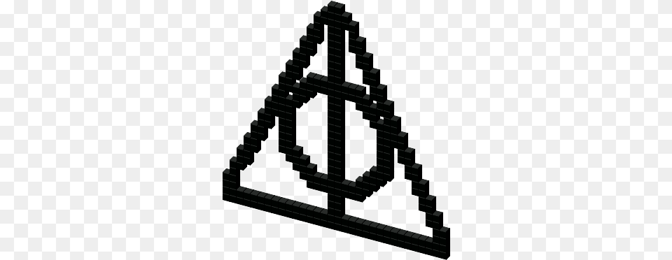 View Cursor On T Shirt White Deathly Hallows Symbol, Triangle Png Image