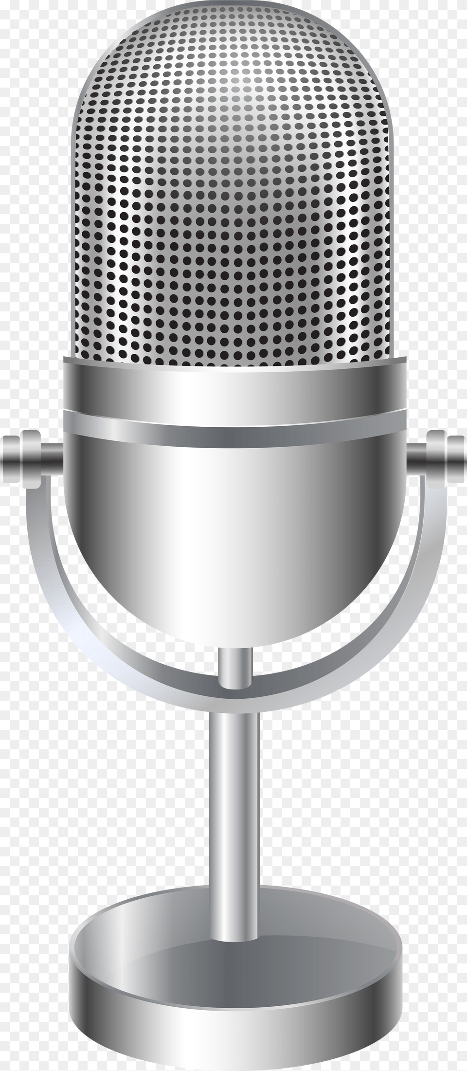 View Full Size Clipart Microphone On Stand, Electrical Device, Smoke Pipe Png Image