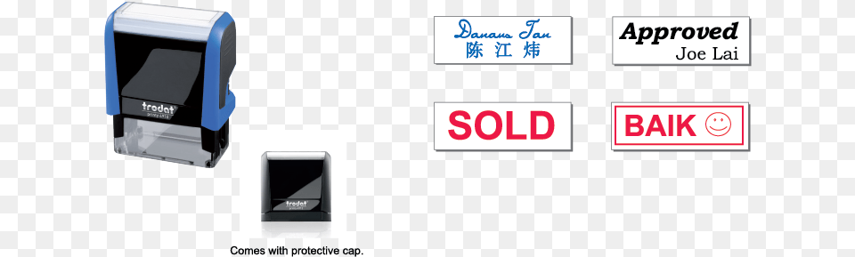 View Full Size Image Trodat Printy 4912 Office Stamp X, Computer Hardware, Electronics, Hardware Free Png
