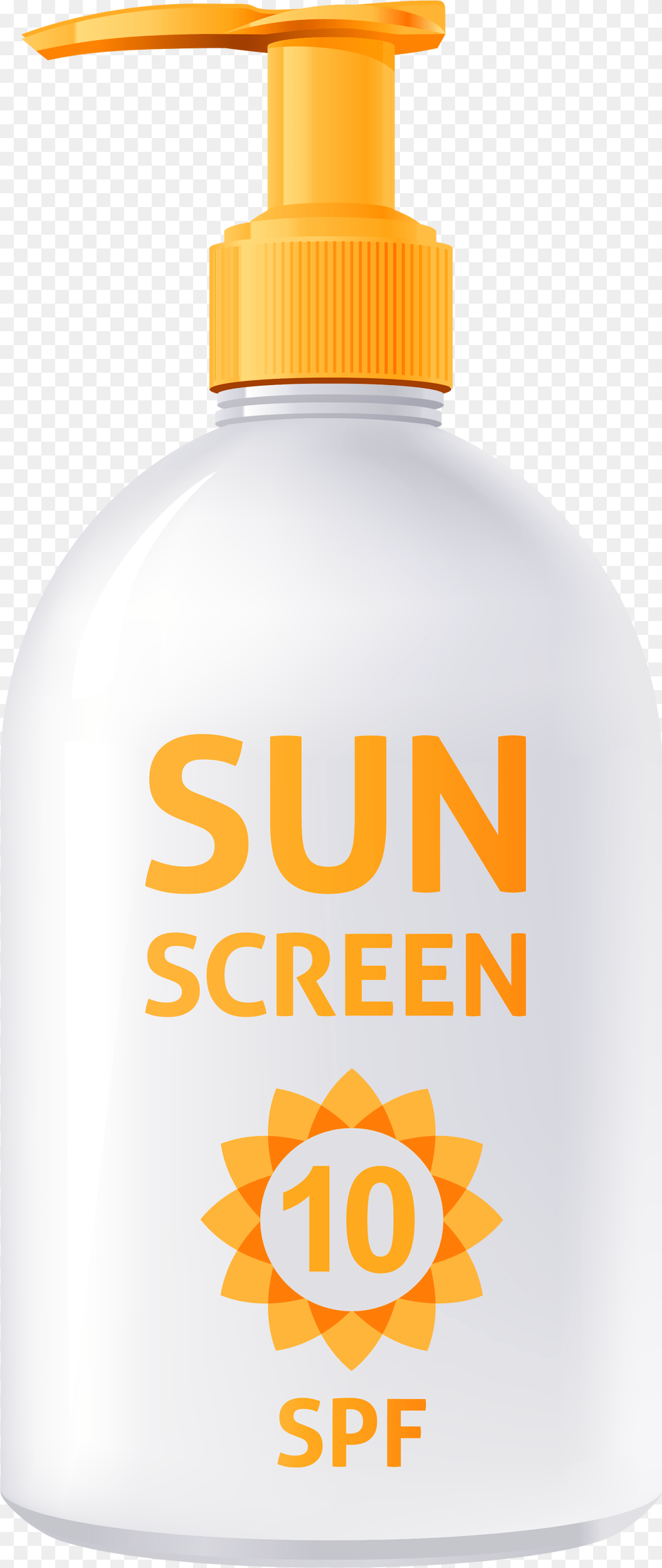 View Full Size Sunscreen, Bottle, Cosmetics, Lotion, Perfume Free Png