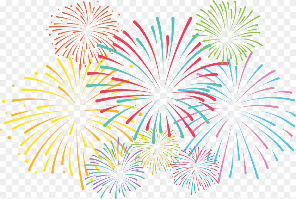 View Full Size Background Fireworks Clipart, Plant Free Transparent Png