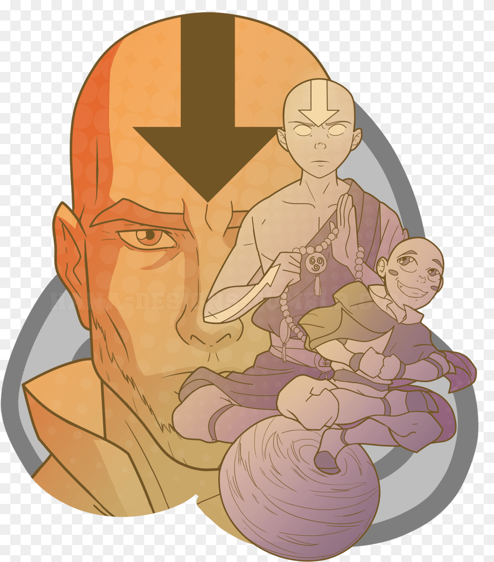 View Fullsize Aang Image Illustration, Adult, Wedding, Person, Woman Free Transparent Png