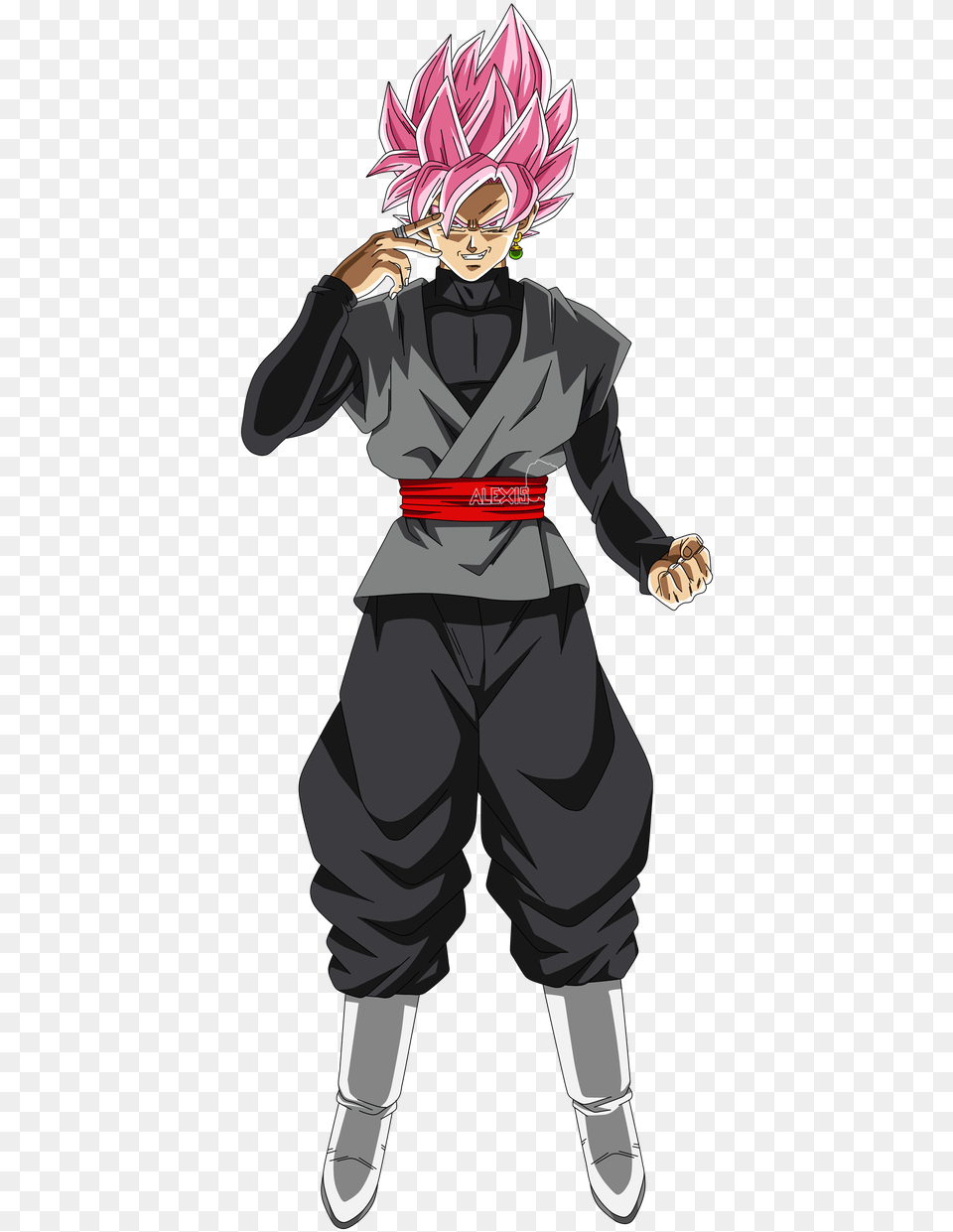 View Fullsize Black Goku Image Goku Black Ssjrose, Book, Comics, Manga, Publication Free Png Download