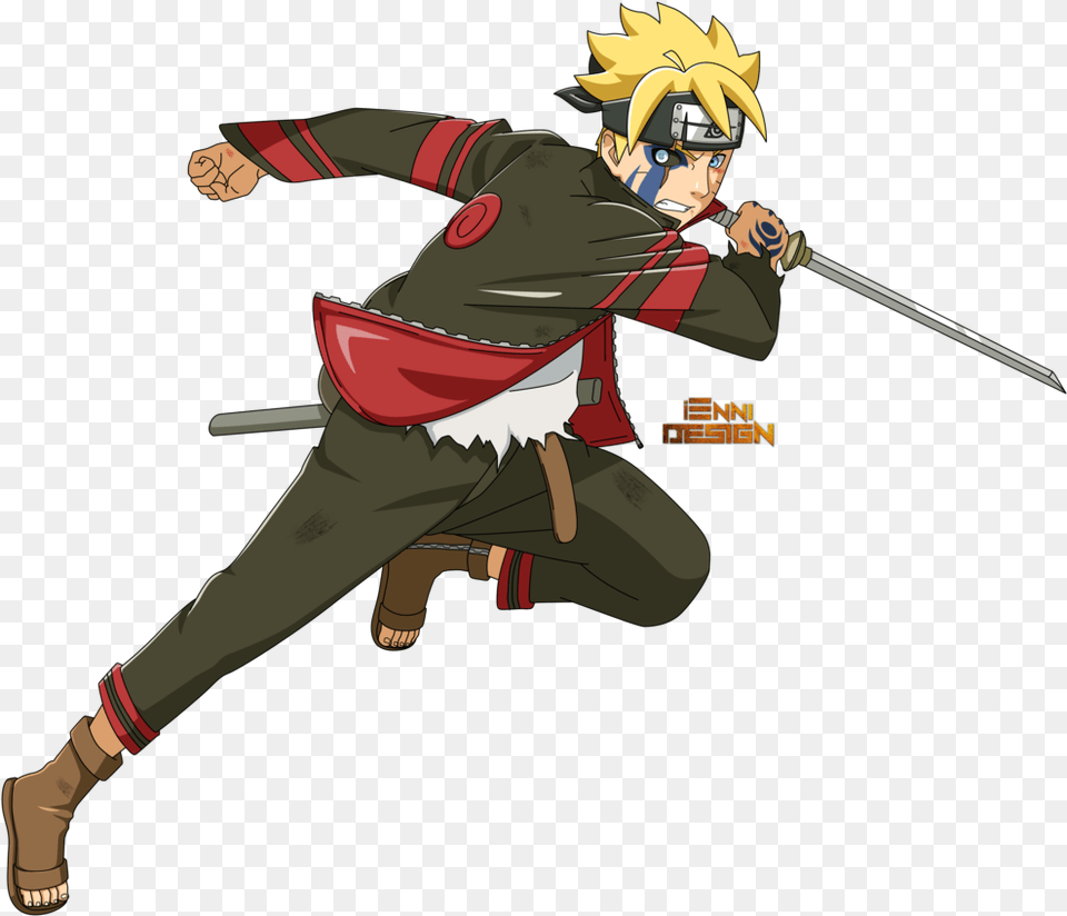 View Fullsize Uzumaki Boruto Boruto Grown Up Naruto, Sword, Weapon, Book, Comics Png Image