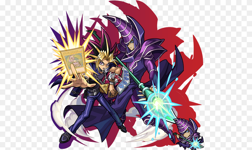 View Fullsize Yu Gi Oh Duel Monsters Image Yami Yugi Monster Strike, Publication, Book, Comics, Adult Free Png Download