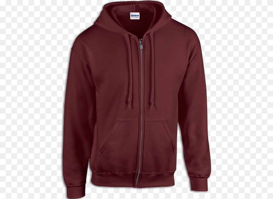 View Gildan Zipper Hoodie Navy Blue, Clothing, Knitwear, Sweater, Sweatshirt Free Transparent Png