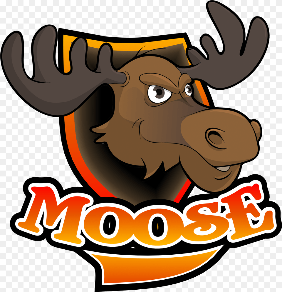 View Hd Logo Super Mega Baseball Moose Clipart Full Size Super Mega Baseball Moose, Baby, Person, Animal, Buffalo Png