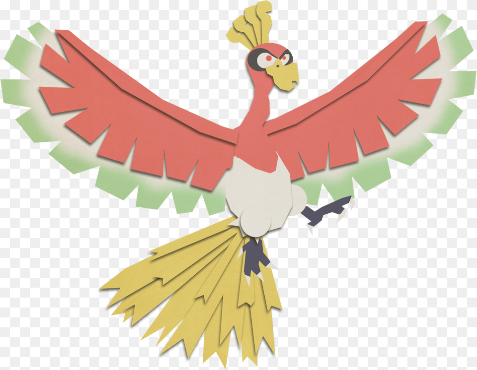 View Ho Oh Eagle, Animal, Bird, Vulture Free Png