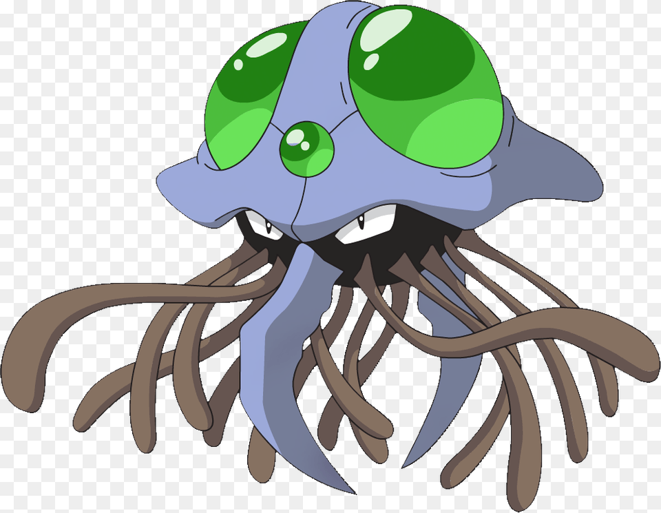 View Image Pokemon Tentacool, Animal, Sea Life, Bear, Mammal Png