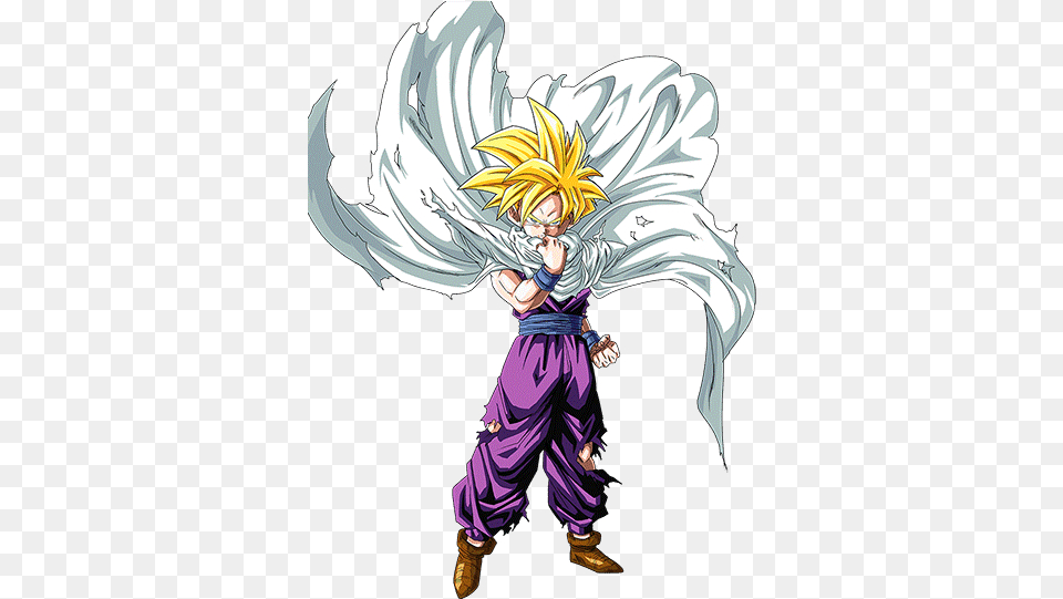 View Image Super Saiyan Teen Gohan, Book, Comics, Publication, Adult Png