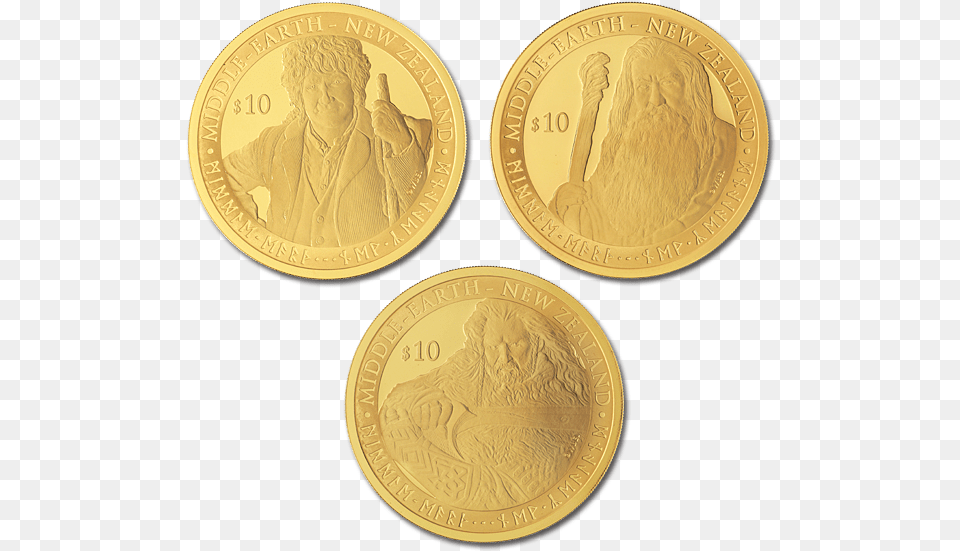 View Large 3 Gold Coins, Adult, Male, Man, Person Free Transparent Png