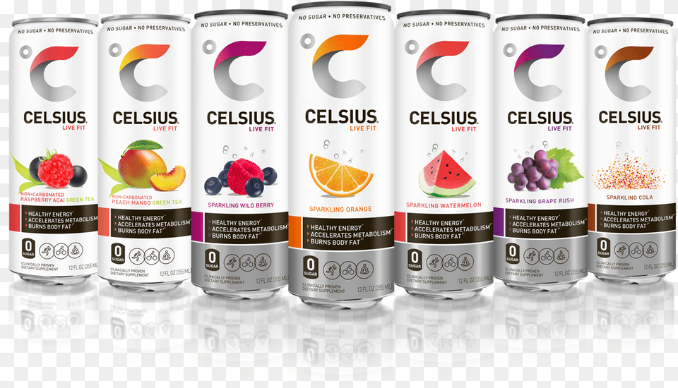 View Larger Celsius Live Fit Drink, Can, Tin Free Transparent Png