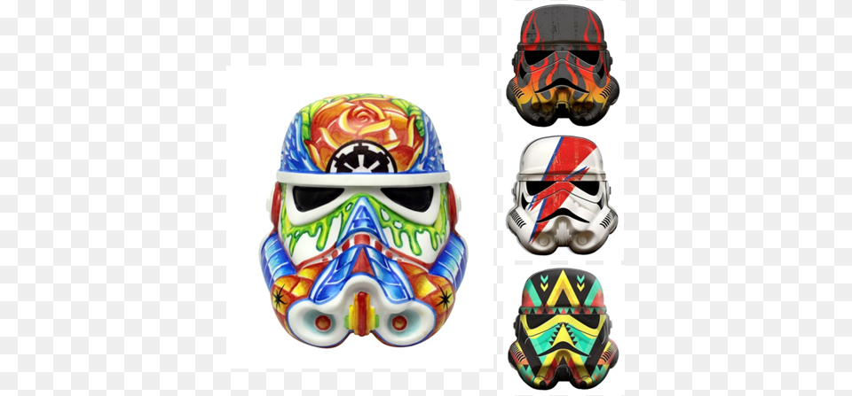View Larger Cool Stormtrooper Helmet Designs, Crash Helmet, Clothing, Hardhat Free Transparent Png