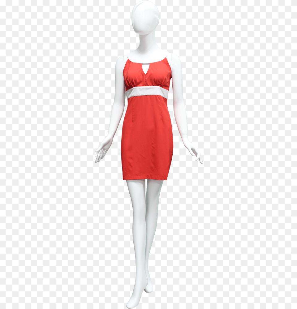 View Larger Fashion Supplier Red Dress Mannequin, Clothing, Adult, Female, Person Free Png