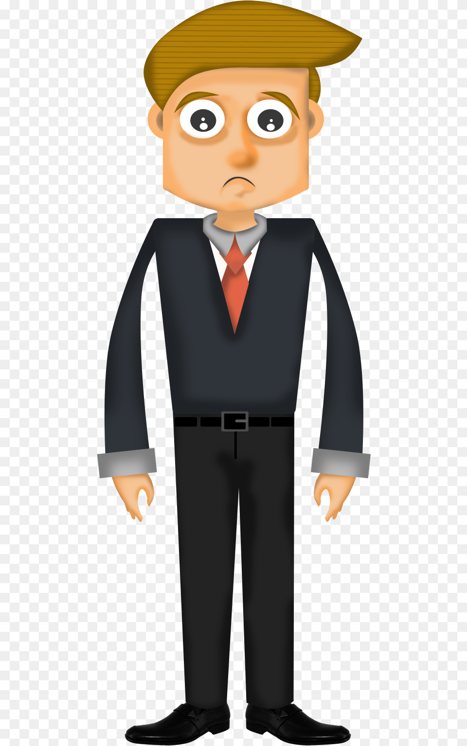 View Larger Cartoon, Accessories, Suit, Tie, Formal Wear Png Image