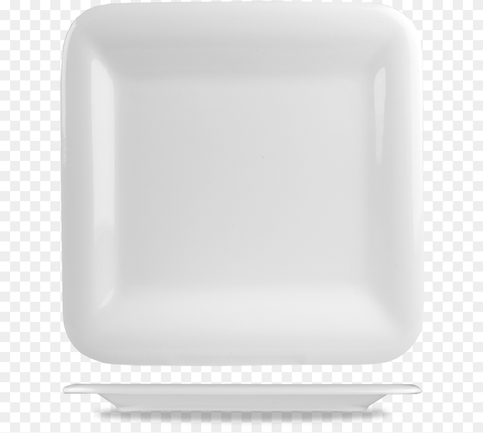View Larger Square Plate White, Art, Pottery, Porcelain, Meal Png
