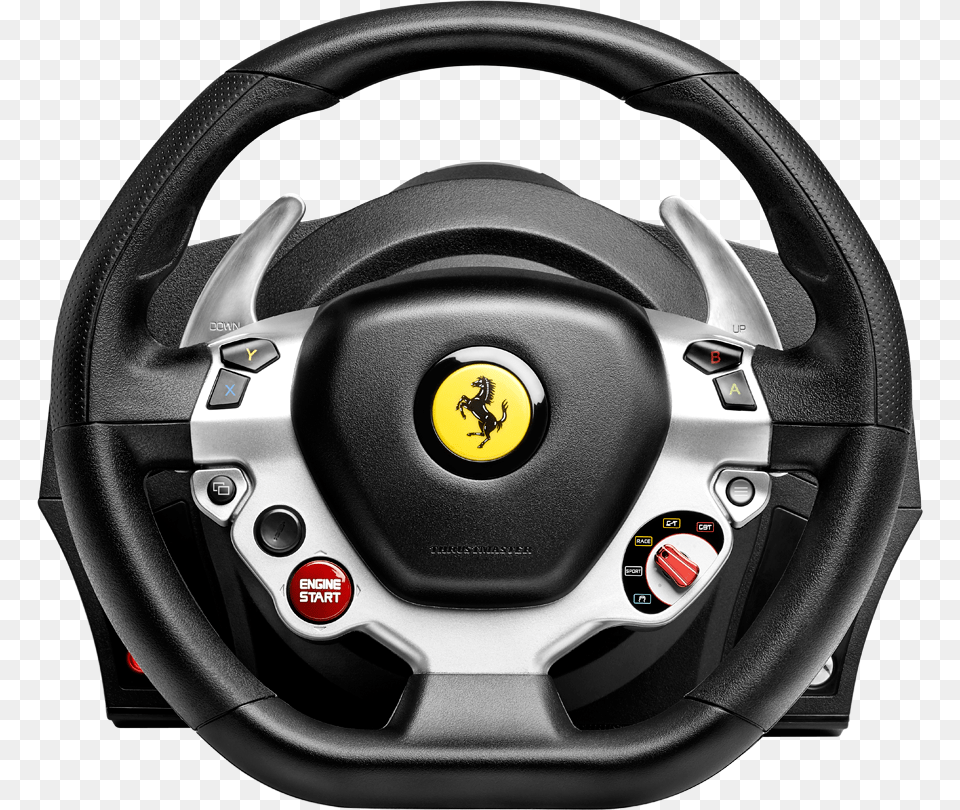 View Larger Thrustmaster Tx Racing Ferrari 458 Italia Edition Wheel, Steering Wheel, Transportation, Vehicle, Machine Free Png