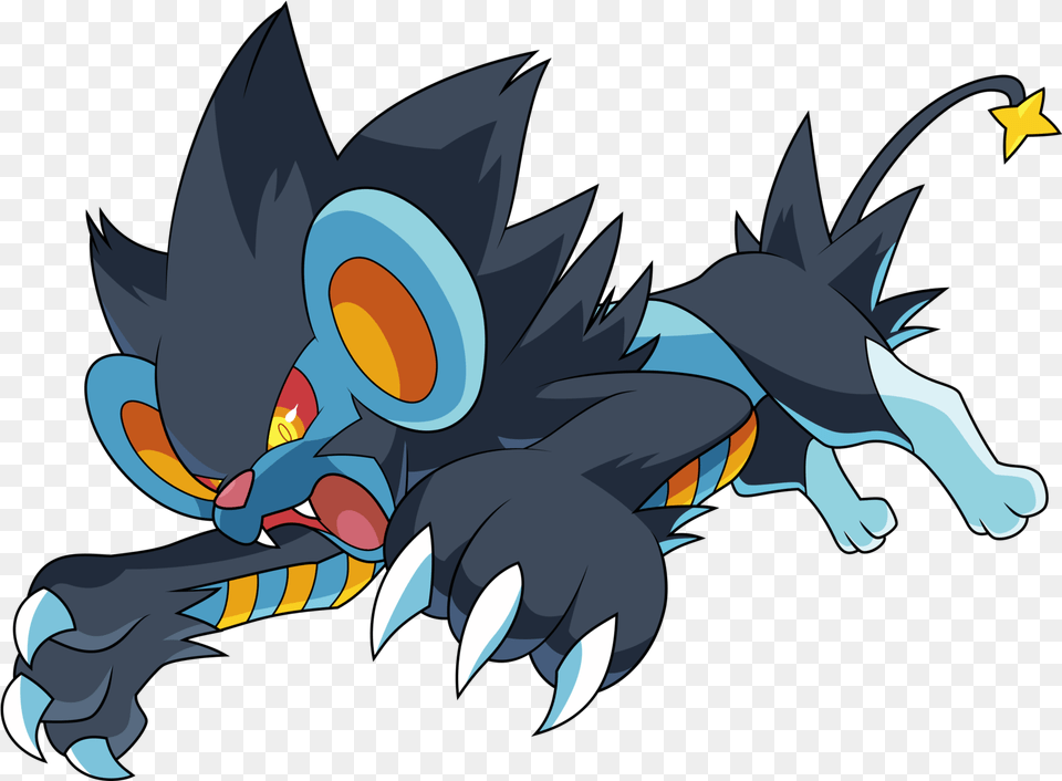 View Luxray Pokemon Luxray, Electronics, Hardware, Baby, Person Free Png