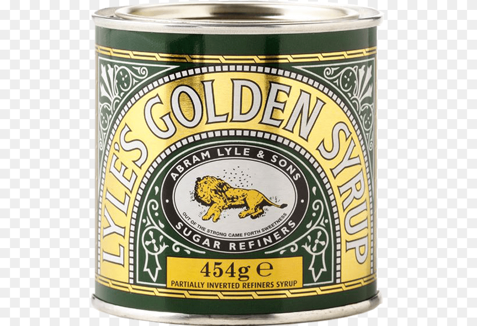 View Lyles Golden Syrup, Alcohol, Lager, Tin, Beverage Free Png