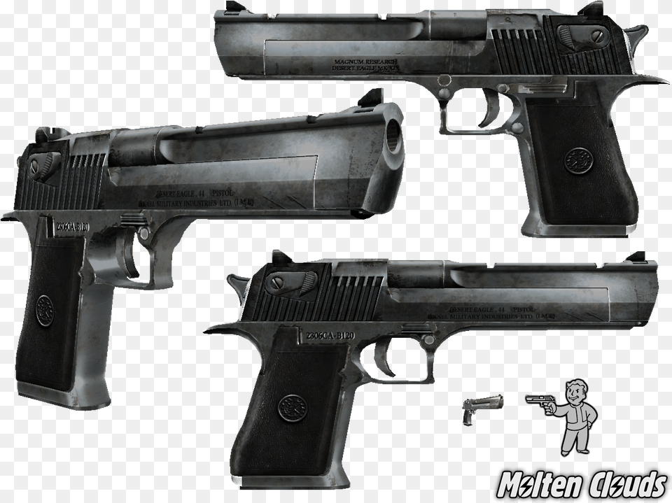 View Media Desert Eagle Fallout Nv, Firearm, Gun, Handgun, Weapon Png