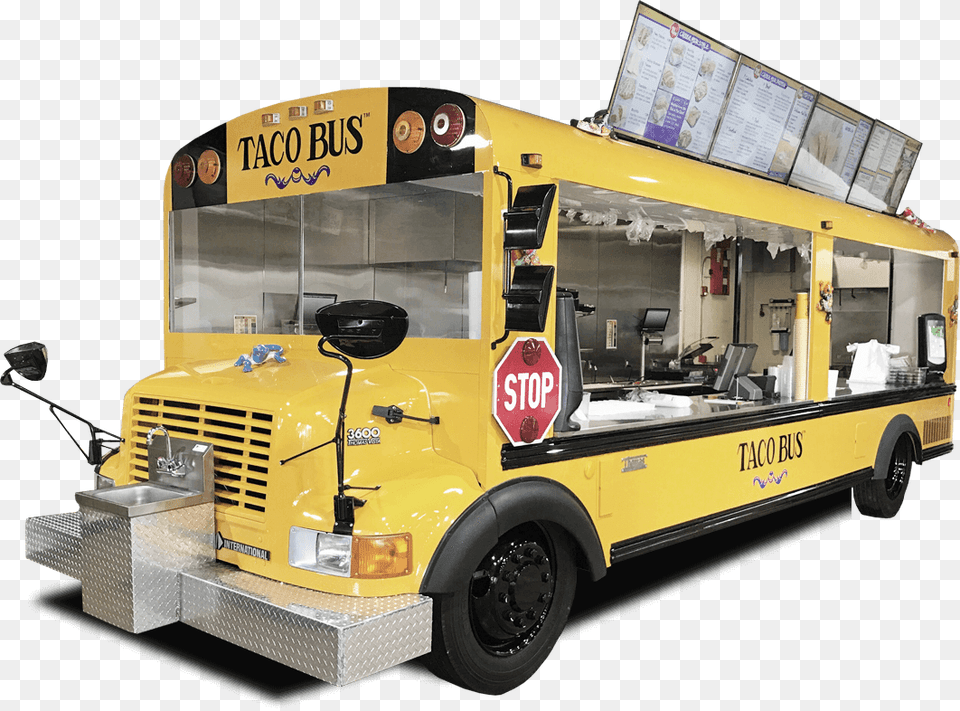 View More Bus Food Truck, Transportation, Vehicle, Machine, Wheel Free Png Download