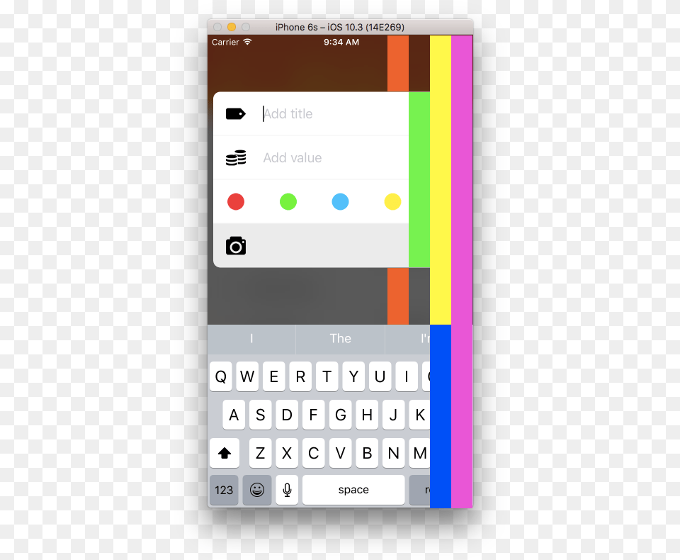 View Moving Upon Keyboard Load Custom Uialertcontroller Swift, Electronics, Mobile Phone, Phone, Text Png