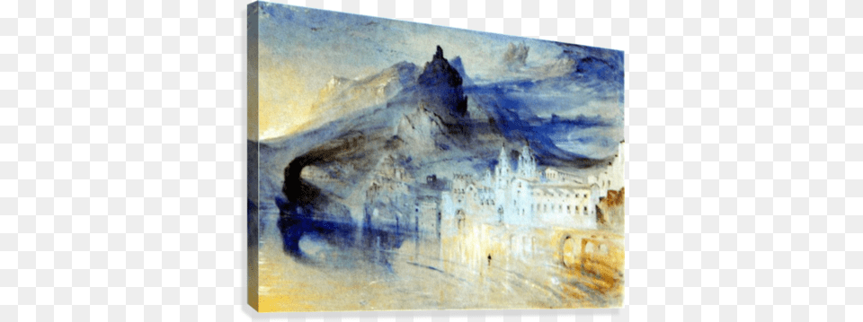 View Of Amalfi John Ruskin Canvas Print Art John Ruskin, Painting, Outdoors, Nature Free Transparent Png